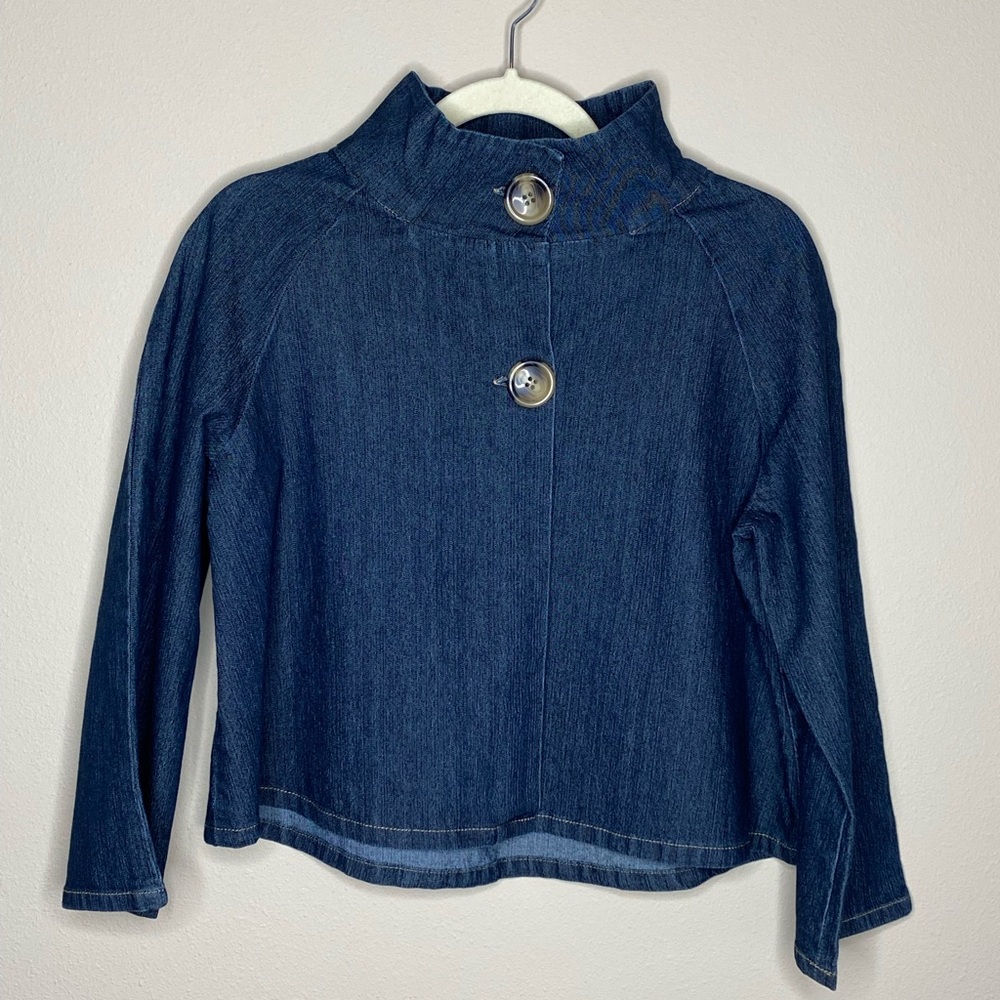 Adorable Crop Denim Jacket 💙